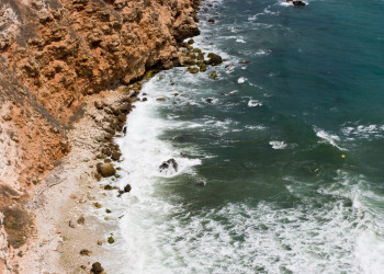 Море в Калиакра, Болгария – фотографии Болгарии