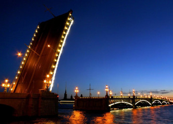 Разводной мост в Санкт-Петербурге, Россия. Фото 7 – фотографии России
