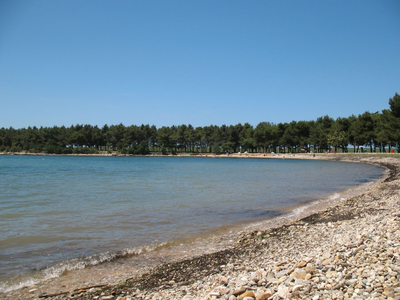 Пляж в Новиграде, Хорватия – фотографии Хорватии