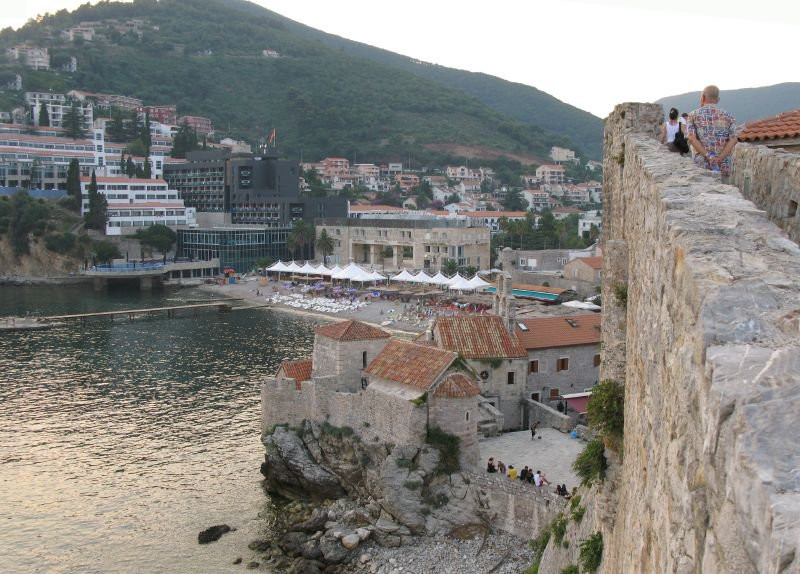 Панорамный вид в Будва, Черногория. Фото 29 – фотографии Черногории