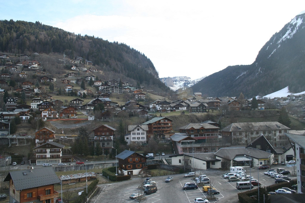 Дома в Морзине, Франция – фотографии Франции