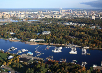 Вид на остров Крестовский. Фото 1 – фотографии России