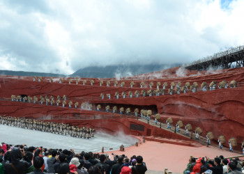 Спектакль под открытым небом – «Impression Lijiang». Фото 5 – фотографии Китая