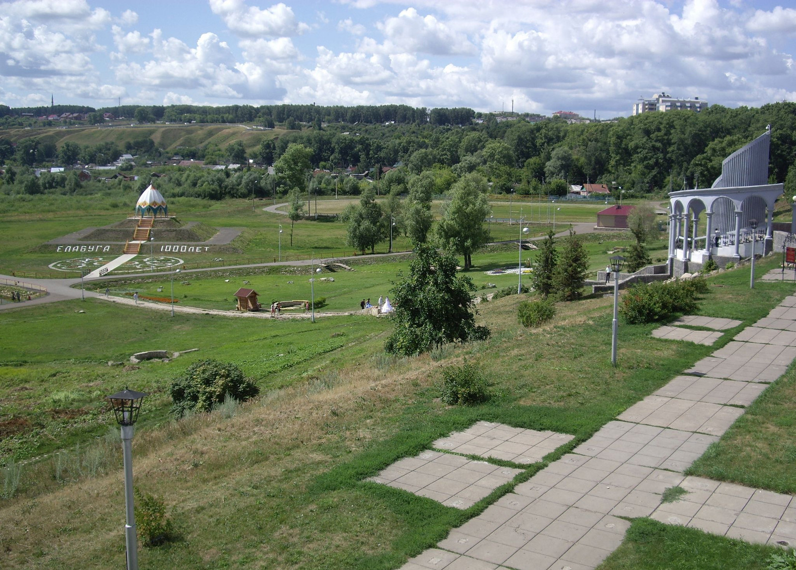 Шишкинские пруды – городская зона отдыха в Елабуге – фотографии России