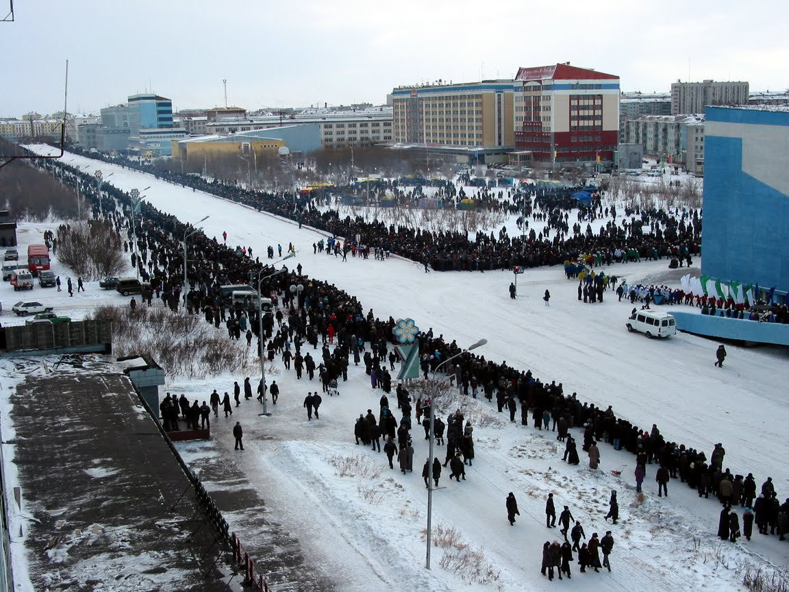 Праздник в Воркуте, Россия – фотографии России