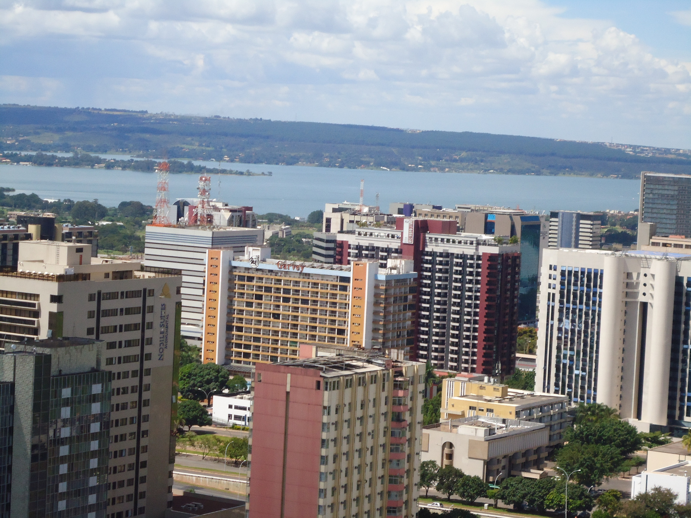 Вид на город Бразилиа, Бразилия – фотографии Бразилии