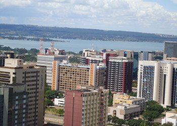 Вид на город Бразилиа, Бразилия – фотографии Бразилии