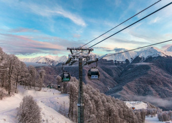 Горнолыжный курорт Роза Хутор. Фото 92 – фотографии России