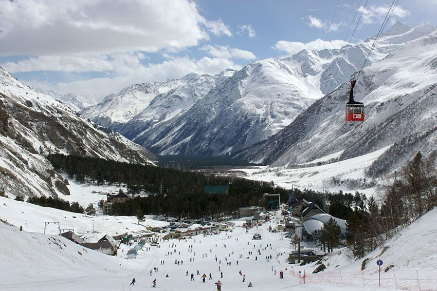 Поляна Азау, Приэльбрусье, Россия. Фото 11 – фотографии России