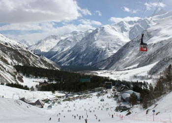 Поляна Азау, Приэльбрусье, Россия. Фото 11 – фотографии России