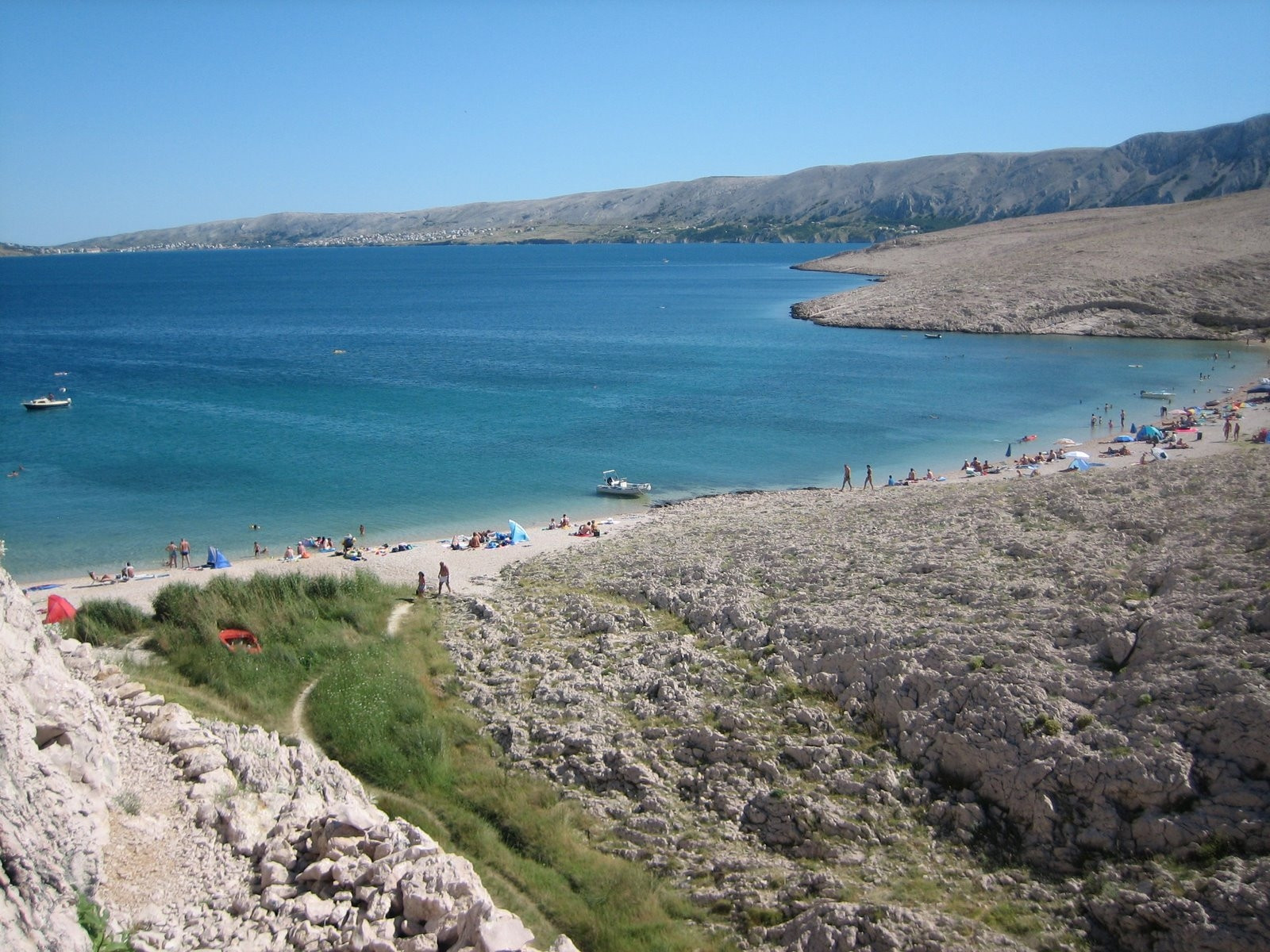 Пляж на острове Паг, Хорватия. Фото 2 – фотографии Хорватии