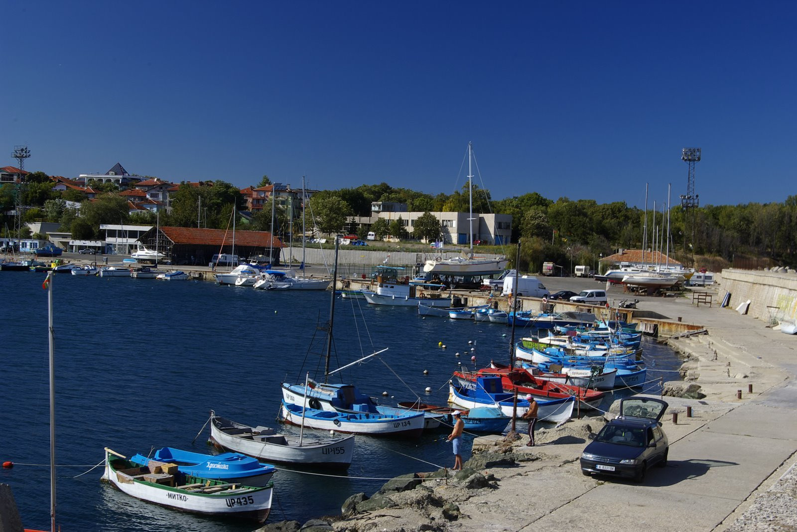 Причал в Царево, Болгария. Фото 1 – фотографии Болгарии