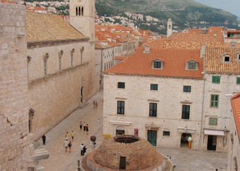 Большой онофриевский фонтан в Дубровнике, Хорватия – фотографии Хорватии