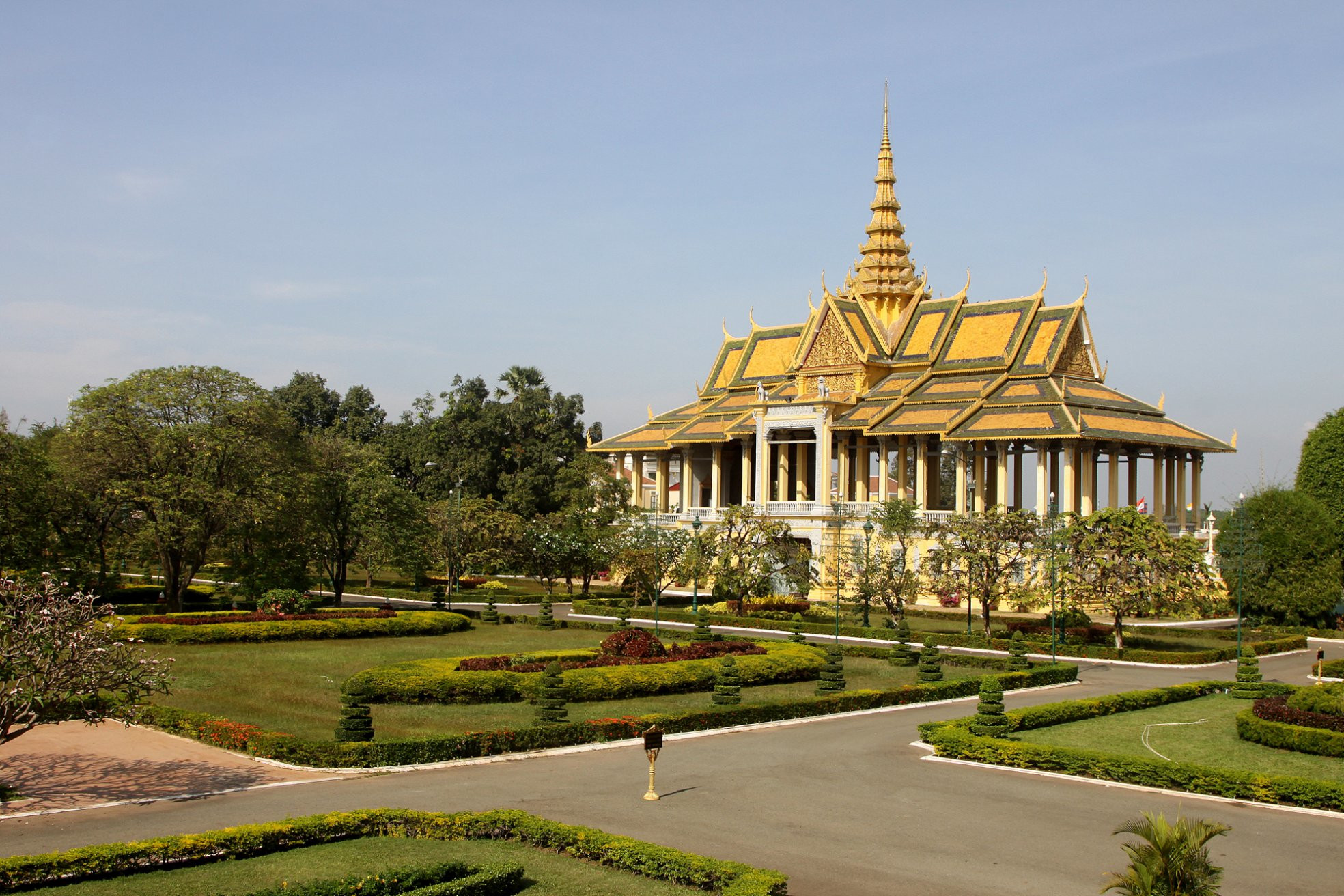 Королевский дворец в Пномпене – фотографии Камбоджи