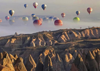Под скальными образованиями турецкой Каппадокии находятся подземные города – фотографии Турции
