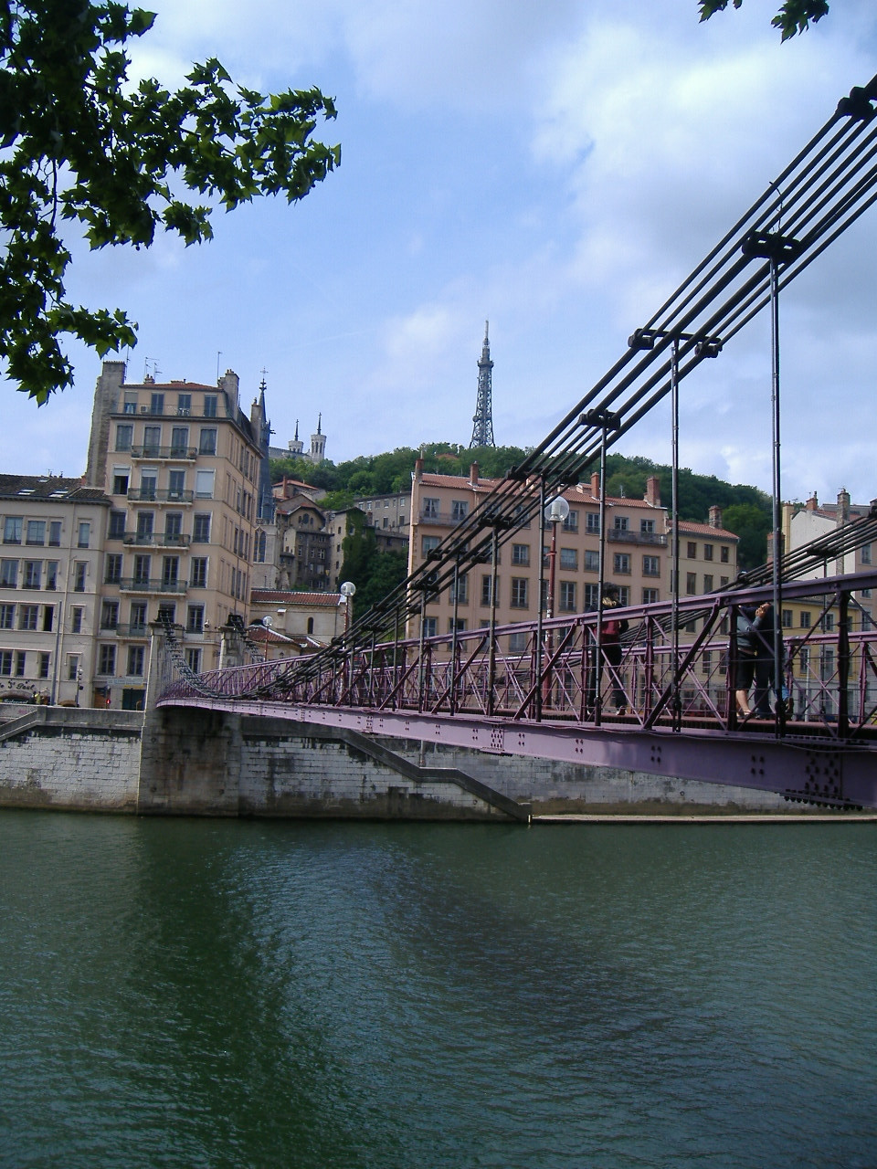 Мост в Лионе, Франция – фотографии Франции