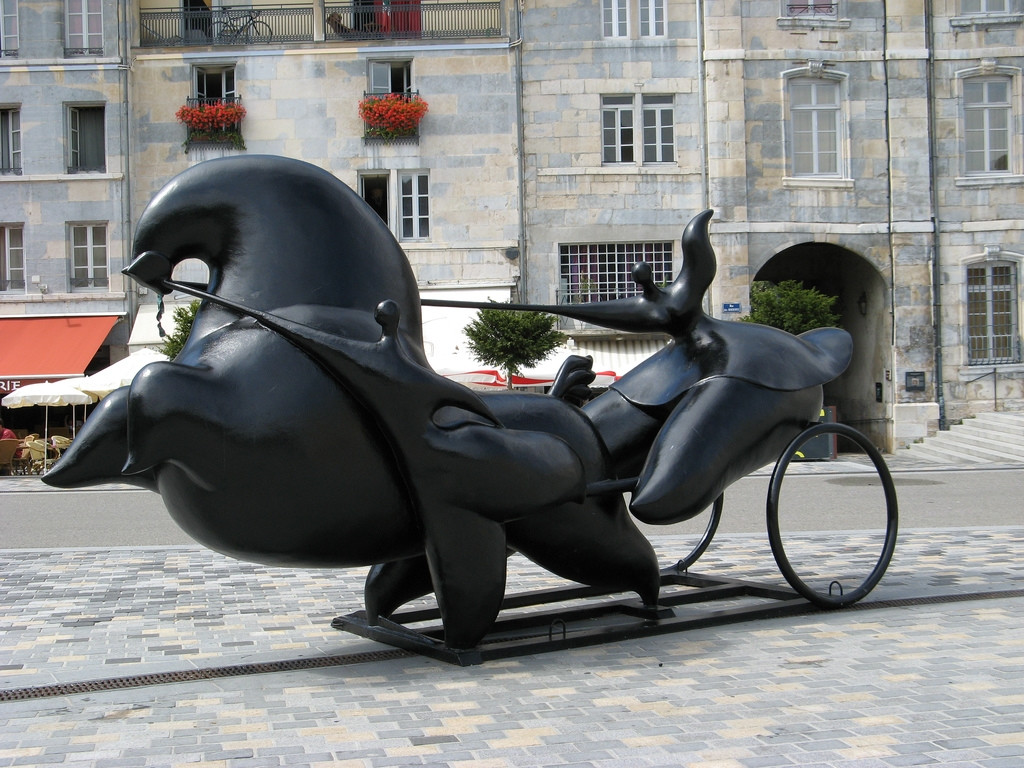 Достопримечательность в Безансоне, Франция – фотографии Франции