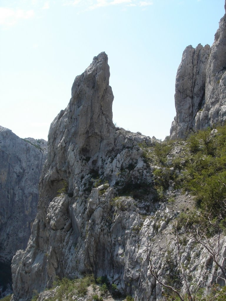 Скала в Пакленица, Хорватия – фотографии Хорватии