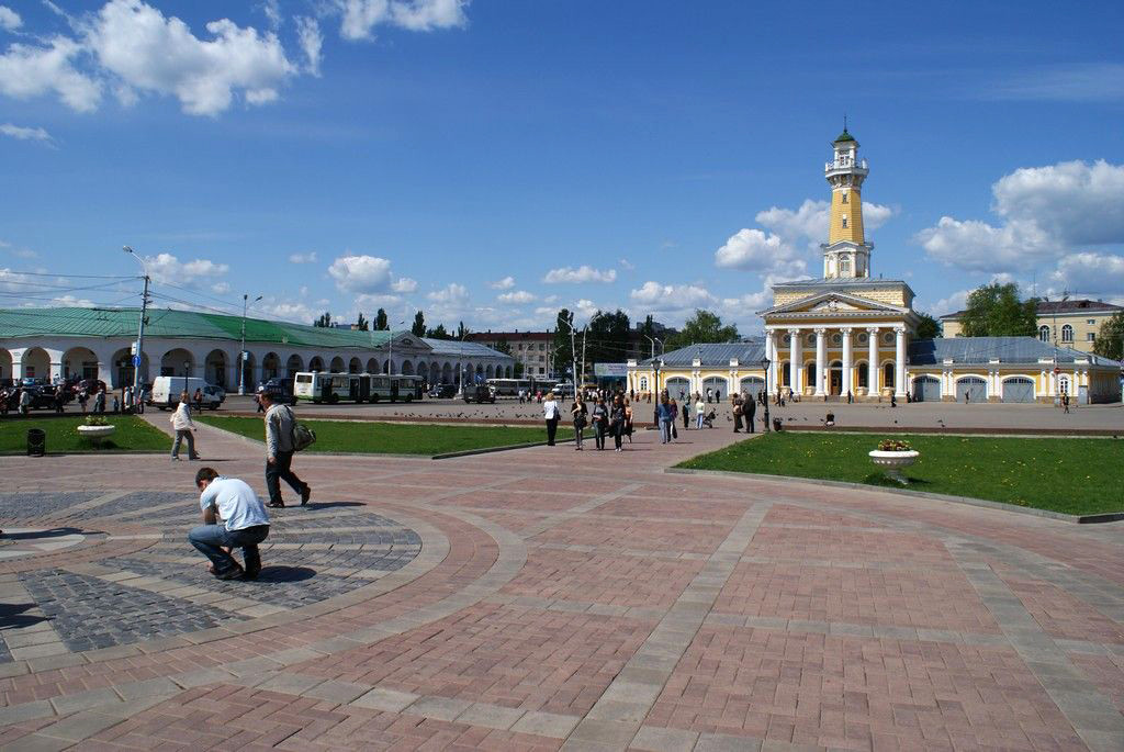 Сусанинская площадь, город Кострома. Фото 1 – фотографии России