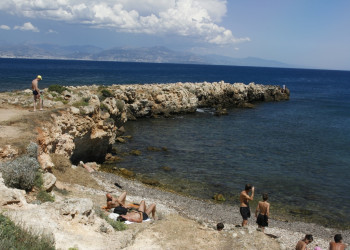 Пляж в Антиб, Франция. Фото 34 – фотографии Франции