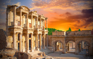 Величайшая архитектурная памятка город Эфес (Efes), Турция – фотографии Турции