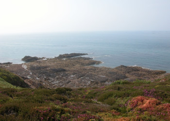 Панорамный вид в Эрки, Франция – фотографии Франции