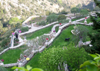 Парк в Эз, Франция – фотографии Франции