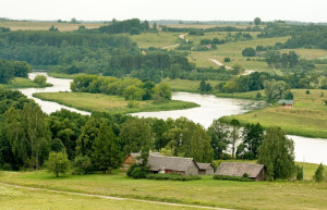 Сельские пейзажи Кернаве – фотографии Литвы