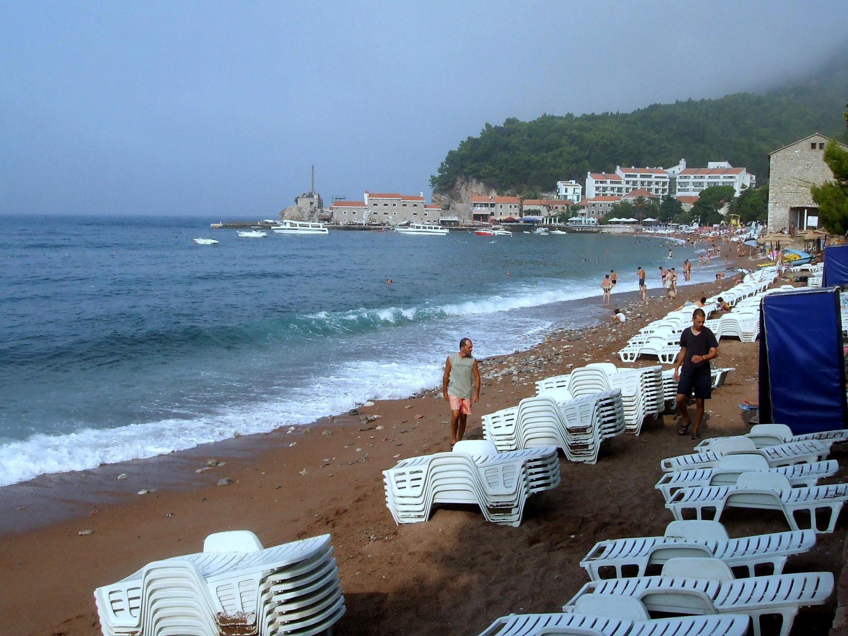 Пляж в Петровац, Черногория. Фото 5 – фотографии Черногории