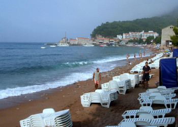 Пляж в Петровац, Черногория. Фото 5 – фотографии Черногории