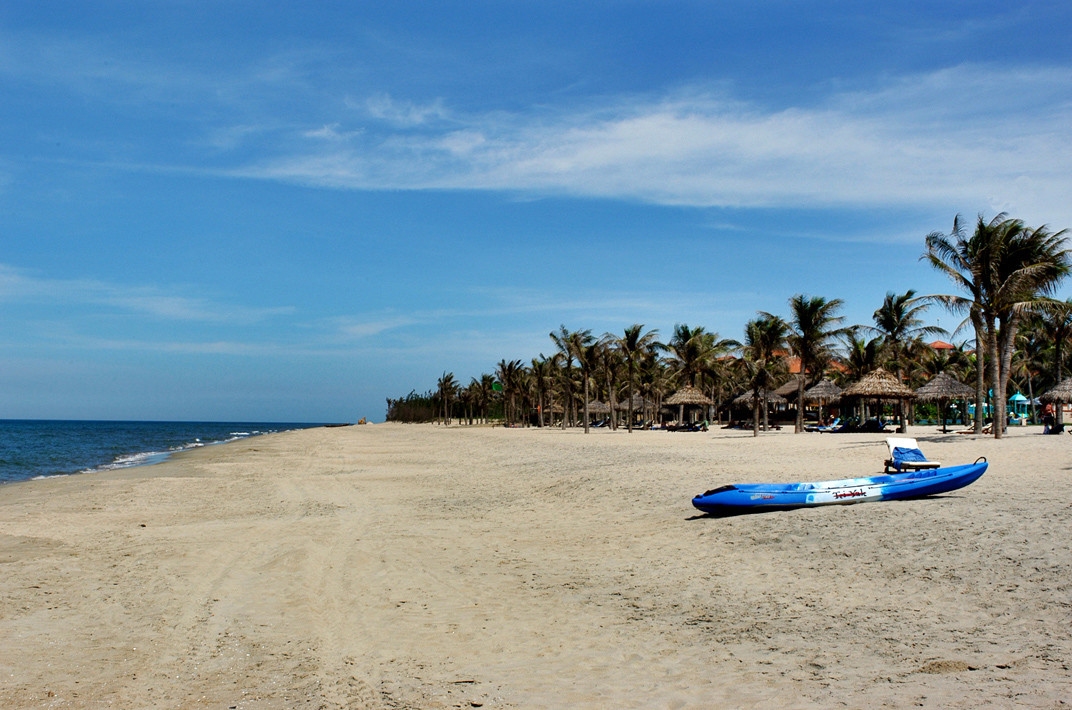 Пляж в Хойане – фотографии Вьетнама