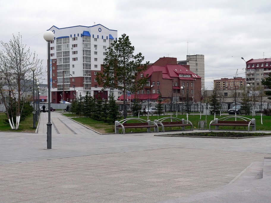 Сквер в Тюмени, Россия. Фото 4 – фотографии России