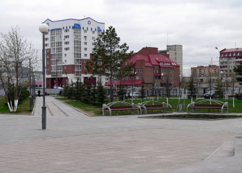 Сквер в Тюмени, Россия. Фото 4 – фотографии России