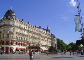 Площадь в Монпелье, Франция. Фото 6 – фотографии Франции