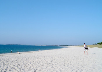 Пляж в Сен-Марине, Франция – фотографии Франции