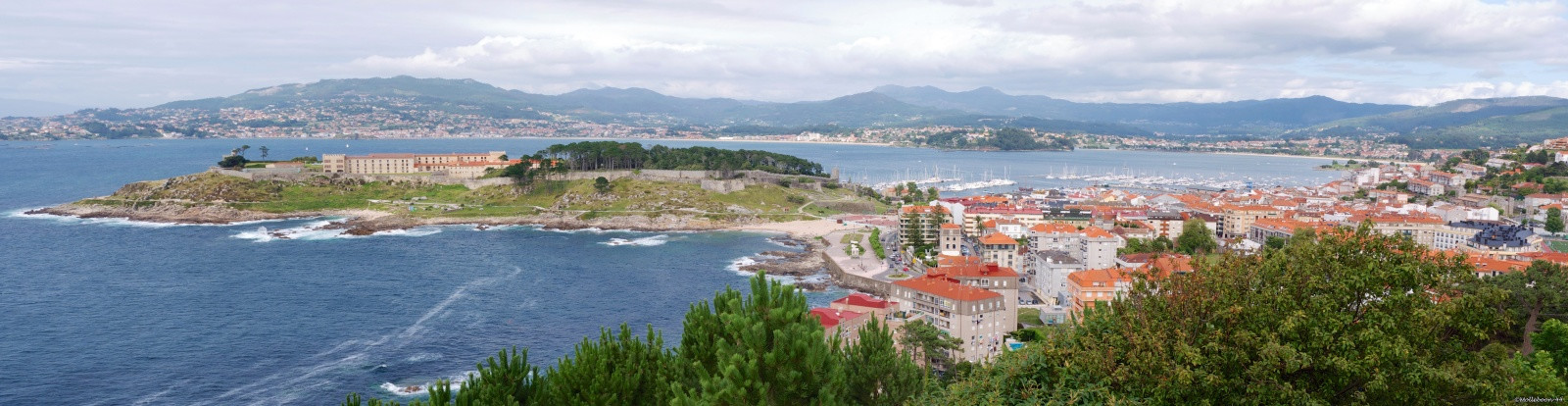 Вид на Байону – фотографии Испании