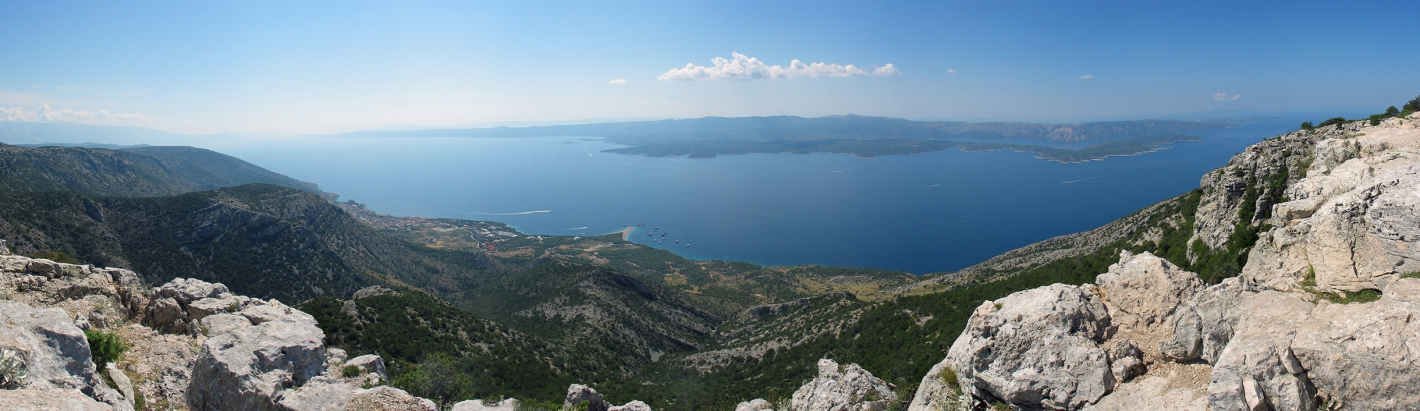 Панорамный вид в Бол, Хорватия. Фото 13 – фотографии Хорватии