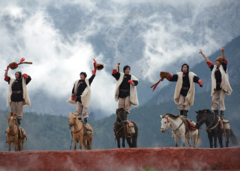 Спектакль под открытым небом – «Impression Lijiang». Фото 6 – фотографии Китая
