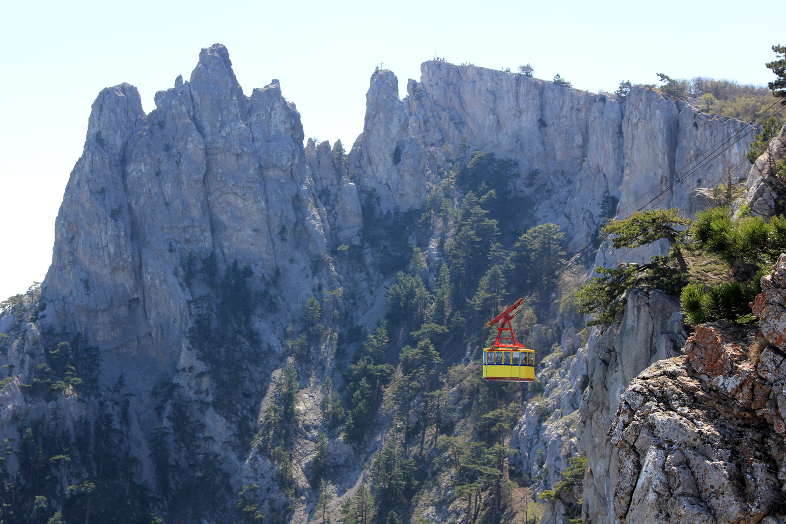 Ай-Петри – гора, расположенная в Крыму – фотографии России