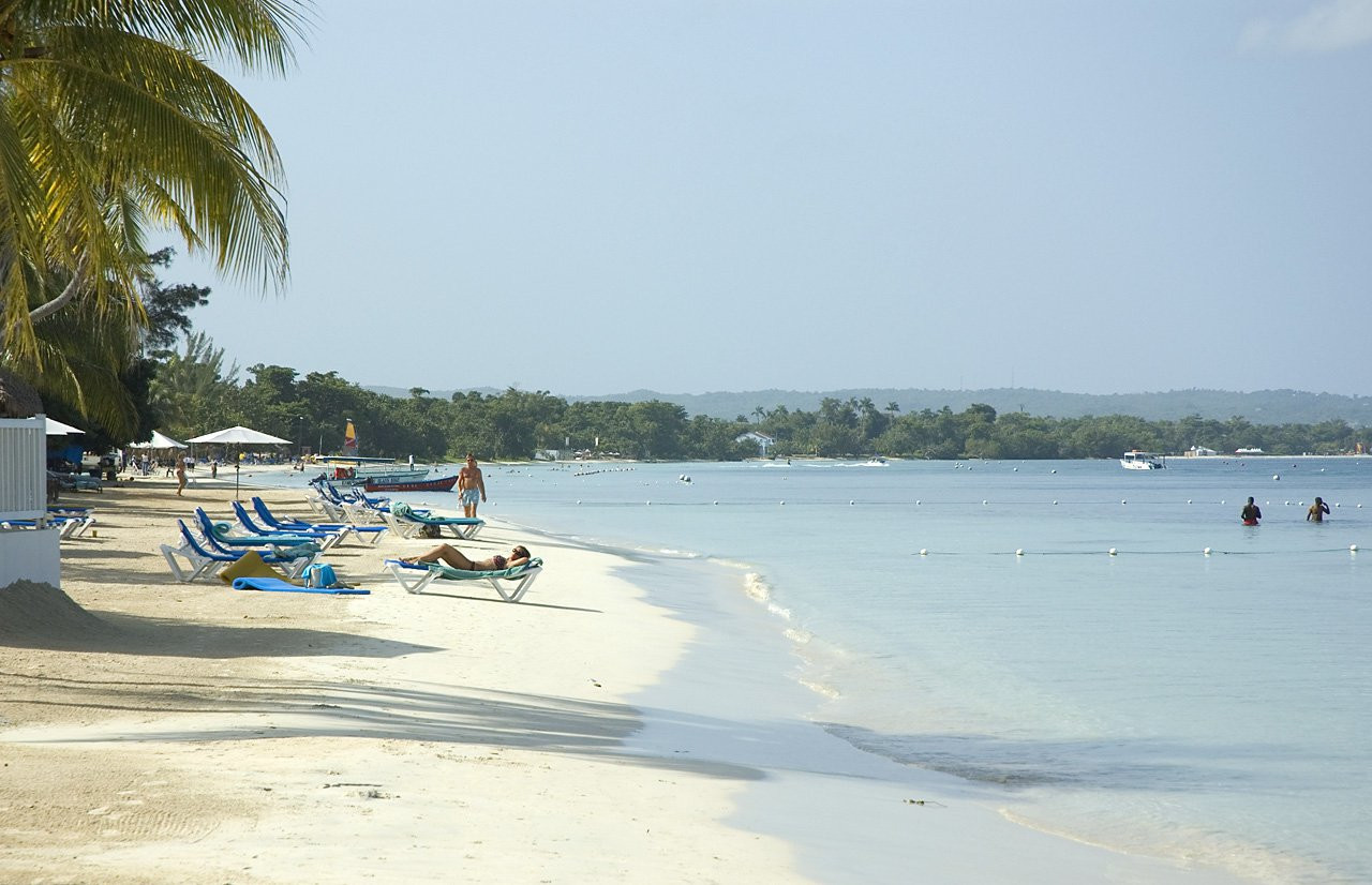 Пляж в Негриле, Ямайка. Фото 46 – фотографии Ямайки