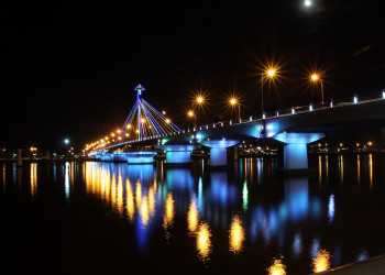 Ночной Дананг – фотографии Вьетнама