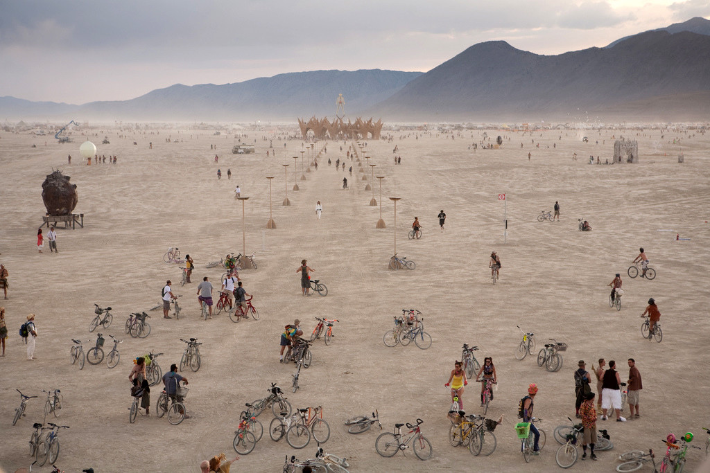 Фестиваль "Горящий человек", пустыня Невады, США. Фото 5 – фотографии США