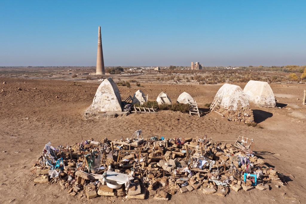 Минарет Кутлуг-Тимура, Куня-Ургенч. Фото 1 – фотографии Туркменистана