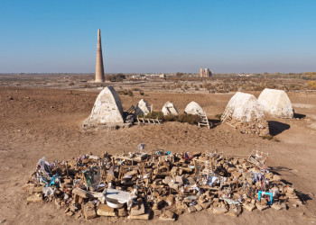 Минарет Кутлуг-Тимура, Куня-Ургенч. Фото 1 – фотографии Туркменистана