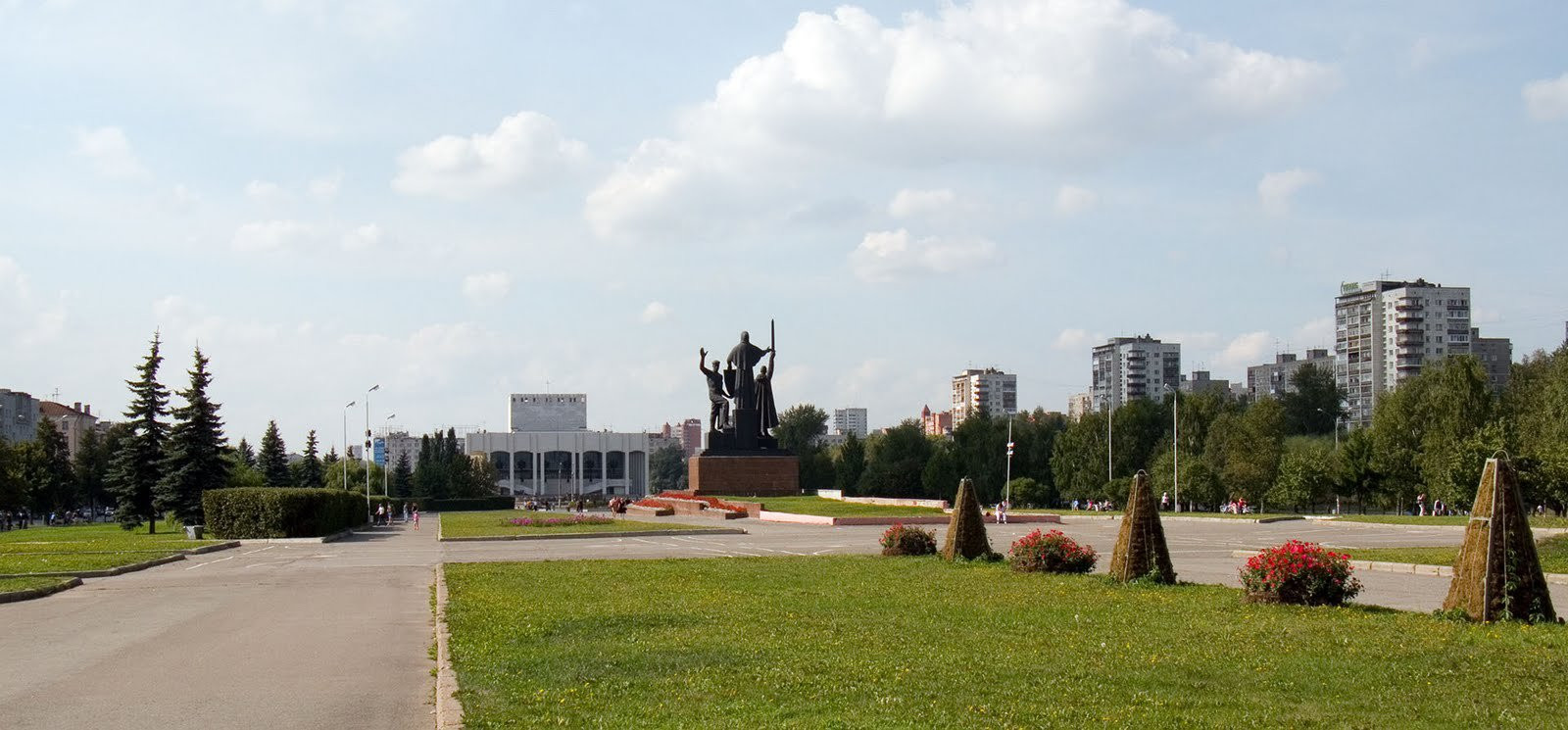 Сквер в Перми, Россия. Фото 8 – фотографии России