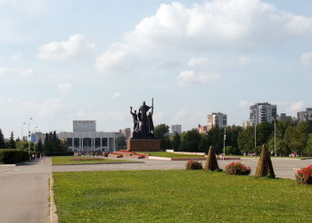 Сквер в Перми, Россия. Фото 8 – фотографии России