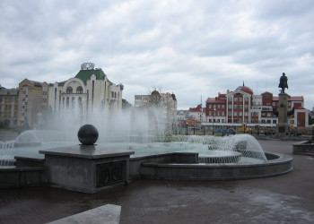 Фонтан в Липецке, Россия. Фото 5 – фотографии России