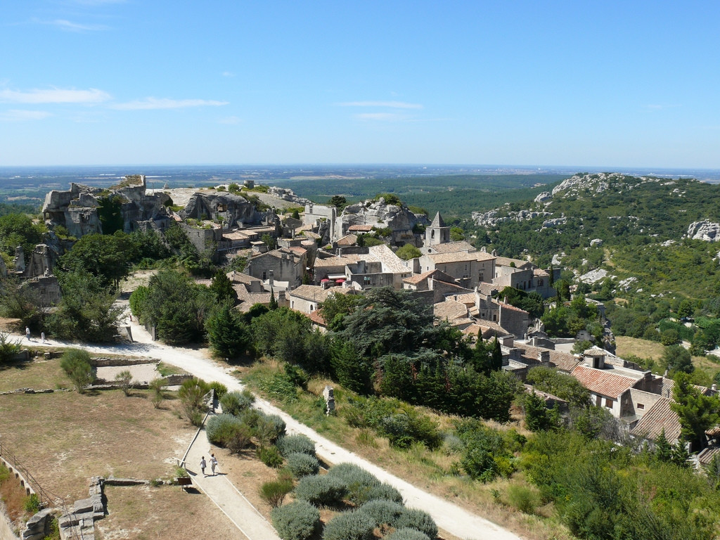 Природа в Ле-Бо-де-Прованс, Франция – фотографии Франции