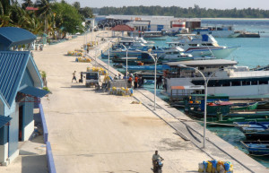 Порт в Гаафу Алифу Атолл, Мальдивы – фотографии Мальдивских островов