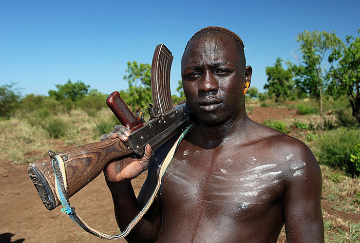 Национальный парк Маго в Эфиопии, племя мурси. Фото 1 – фотографии Эфиопии